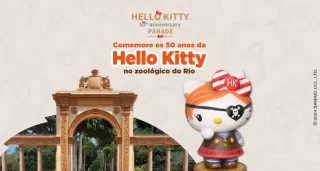 Imagem principal do artigo Nova exposição de Hello Kitty chega ao Rio de Janeiro com atrações especiais